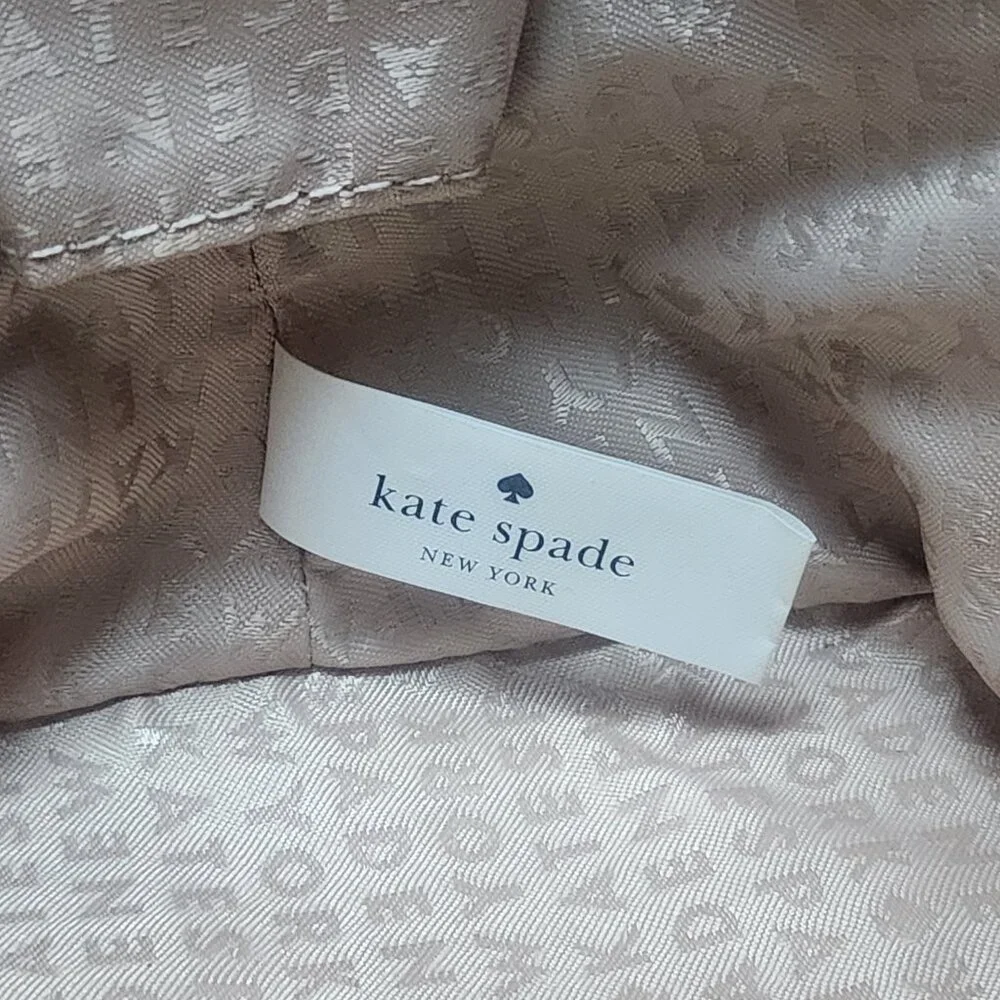 NWT Kate Spade Rachelle Wellesley Patent Leather Satchel--Cream and Black